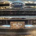 Duck Blind Camo truck tag